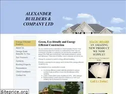 Sites similar to alexanderbuildersja.com