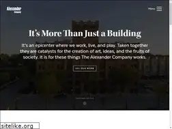 Sites similar to alexandercompany.com