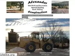 Sites similar to alexanderconstruction-tx.com