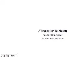 Sites similar to alexanderdickson.com