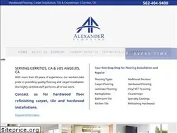 Sites similar to alexanderflooring.com