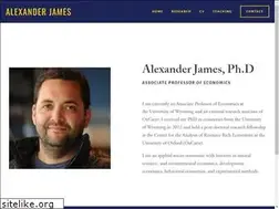Sites similar to alexandergjames.com