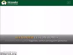 Sites similar to alexanderhomes.com