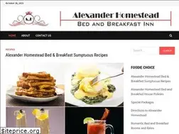 Sites similar to alexanderhomestead.com