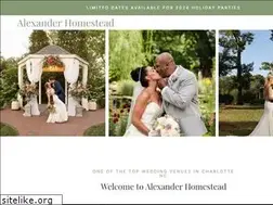 Sites similar to alexanderhomesteadweddings.com