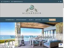 Sites similar to alexanderhouse.co.za