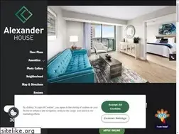 Sites similar to alexanderhouseapts.com