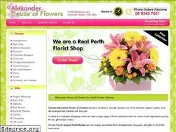 Sites similar to alexanderhouseofflowers.com.au