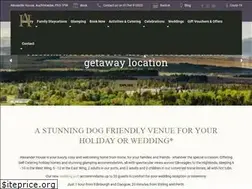 Sites similar to alexanderhousescotland.com