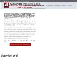 Sites similar to alexanderindustries.net