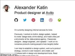 Sites similar to alexanderkatin.ru