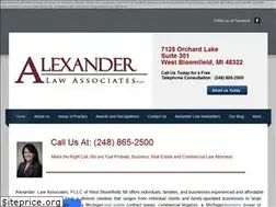 Sites similar to alexanderlegal.net
