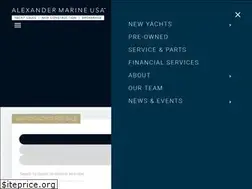Sites similar to alexandermarineusa.com