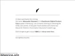 Sites similar to alexanderrenner.com
