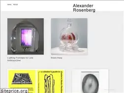 Sites similar to alexanderrosenberg.net