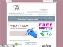 Sites similar to alexanders-aesthetics.com