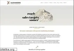 Sites similar to alexanders.co.nz