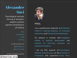 Sites similar to alexandersavi.nl