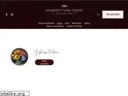 Sites similar to alexandersfloraldesigns.com