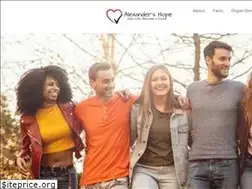 Sites similar to alexandershope.org