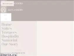 Sites similar to alexandershotel.com