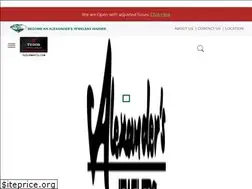 Sites similar to alexandersjewelers.biz