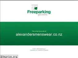 Sites similar to alexandersmenswear.co.nz
