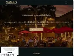 Sites similar to alexandersnaples.com