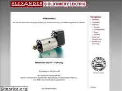 Sites similar to alexandersoldtimerelektrik.com