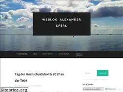 Sites similar to alexandersperl.wordpress.com