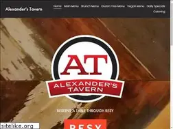 Sites similar to alexanderstavern.com