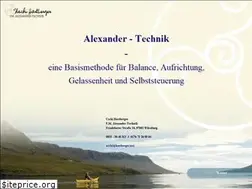 Sites similar to alexandertechnik-wuerzburg.de
