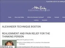 Sites similar to alexandertechniqueboston.com