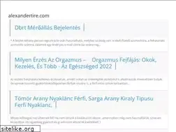 Sites similar to alexandertire.com