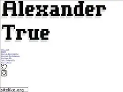 Sites similar to alexandertrue.com
