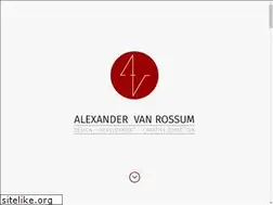 Sites similar to alexandervanrossum.com