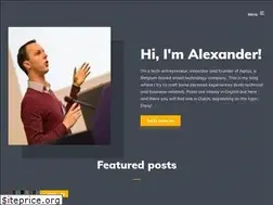 Sites similar to alexandervanwynsberghe.be