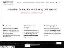 Sites similar to alexanderverweyen.com