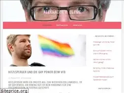 Sites similar to alexandervonbeyme.net