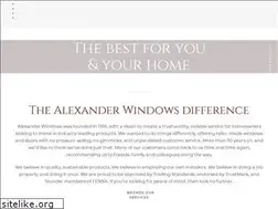 Sites similar to alexanderwindows.co.uk