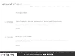 Sites similar to alexandra-finder.de