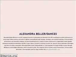 Sites similar to alexandrabellerdances.org