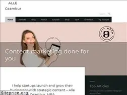 Sites similar to alexandraceambur.com