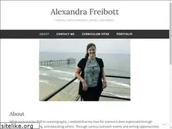 Sites similar to alexandrafreibott.com