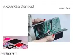 Sites similar to alexandragenoud.com