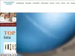 Sites similar to alexandrakiado.hu