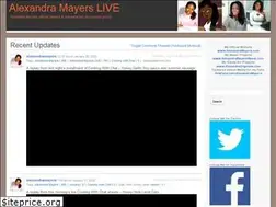 Sites similar to alexandramayerslive.com