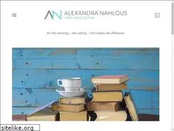 Sites similar to alexandranahlous.com