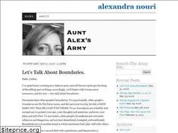 Sites similar to alexandranouri.com