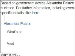 Sites similar to alexandrapalace.com
